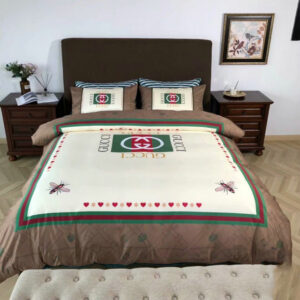 Gucci Premium Fashion Limited Luxury Brand Bedding Set Home Decor - Min00386