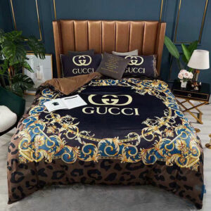 Gucci Premium Fashion Limited Luxury Brand Bedding Set Home Decor - Min00390
