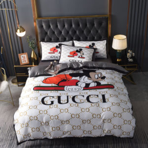 Gucci Premium Fashion Limited Luxury Brand Bedding Set Home Decor - Min00399
