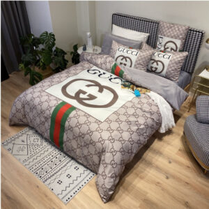 Gucci Premium Fashion Limited Luxury Brand Bedding Set Home Decor - Min00401