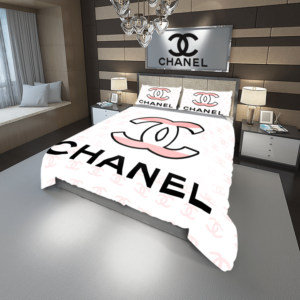 Chanel Premium Fashion Limited Luxury Brand Bedding Set Home Decor -Min00417