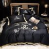 Chanel Premium Fashion Limited Luxury Brand Bedding Set Home Decor -Min00418