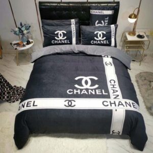 Chanel Premium Fashion Limited Luxury Brand Bedding Set Home Decor -Min00419