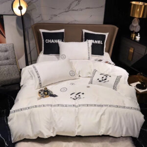 Chanel Premium Fashion Limited Luxury Brand Bedding Set Home Decor -Min00421