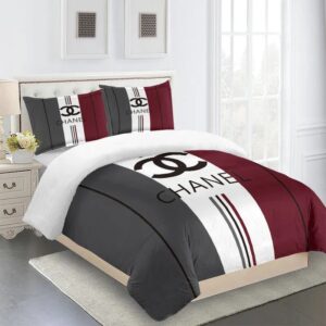 Chanel Premium Fashion Limited Luxury Brand Bedding Set Home Decor -Min00423