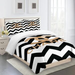 Chanel Premium Fashion Limited Luxury Brand Bedding Set Home Decor -Min00426