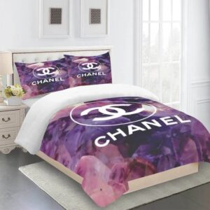 Chanel Premium Fashion Limited Luxury Brand Bedding Set Home Decor -Min00429