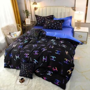 Chanel Premium Fashion Limited Luxury Brand Bedding Set Home Decor -Min00433