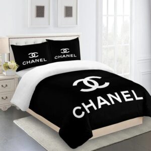 Chanel Premium Fashion Limited Luxury Brand Bedding Set Home Decor -Min00438