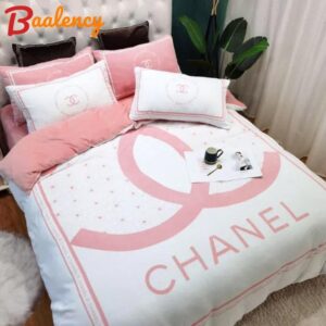 Chanel Premium Fashion Limited Luxury Brand Bedding Set Home Decor -Min00447