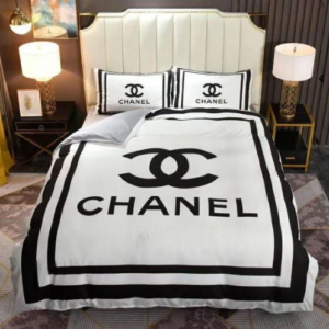 Chanel Premium Fashion Limited Luxury Brand Bedding Set Home Decor -Min00457