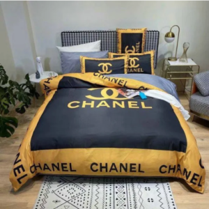 Chanel Premium Fashion Limited Luxury Brand Bedding Set Home Decor -Min00464
