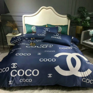 Chanel Premium Fashion Limited Luxury Brand Bedding Set Home Decor -Min00466