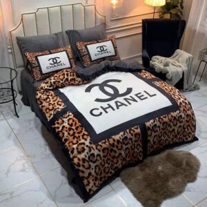 Chanel Premium Fashion Limited Luxury Brand Bedding Set Home Decor -Min00471