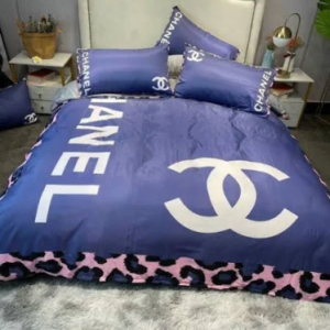 Chanel Premium Fashion Limited Luxury Brand Bedding Set Home Decor -Min00479