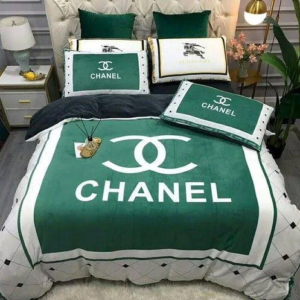 Chanel Premium Fashion Limited Luxury Brand Bedding Set Home Decor -Min00480