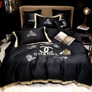 Chanel Premium Fashion Limited Luxury Brand Bedding Set Home Decor -Min00482