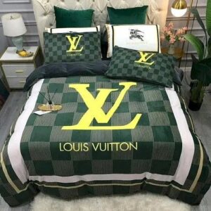 Louis Vuitton Premium Fashion Limited Luxury Brand Bedding Set Home Decor - Min00486