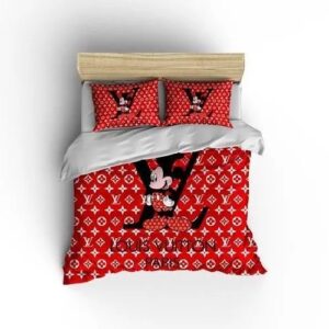 Louis Vuitton Premium Fashion Limited Luxury Brand Bedding Set Home Decor - Min00487