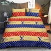 Louis Vuitton Premium Fashion Limited Luxury Brand Bedding Set Home Decor - Min00498