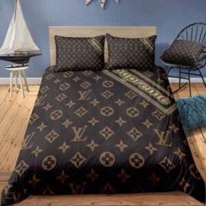 Louis Vuitton Premium Fashion Limited Luxury Brand Bedding Set Home Decor - Min00503