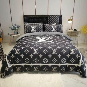 Louis Vuitton Premium Fashion Limited Luxury Brand Bedding Set Home Decor -Min00506