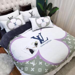 Louis Vuitton Premium Fashion Limited Luxury Brand Bedding Set Home Decor -Min00507