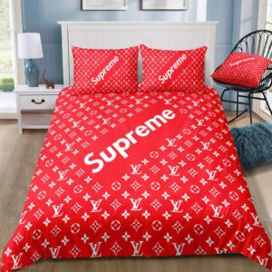 Louis Vuitton Premium Fashion Limited Luxury Brand Bedding Set Home Decor -Min00516