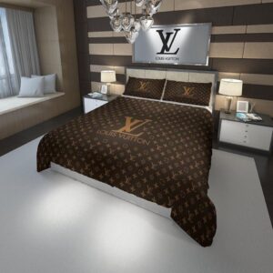 Louis Vuitton Premium Fashion Limited Luxury Brand Bedding Set Home Decor -Min00519