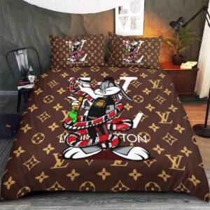 Louis Vuitton Premium Fashion Limited Luxury Brand Bedding Set Home Decor -Min00534