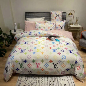 Louis Vuitton Premium Fashion Limited Luxury Brand Bedding Set Home Decor -Min00543