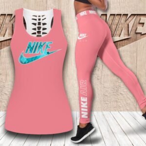 Nike pink tank top leggings sport clothing clothes outfit gym for women hot 2023-PM00272