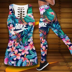 Nike tropical tank top leggings sport clothing clothes outfit gym for women hot 2023-PM00263