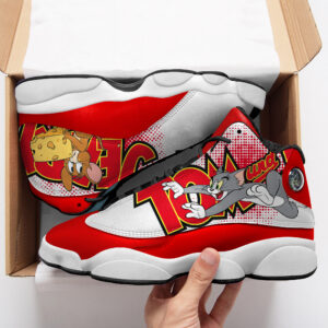 Tom and Jerry Custom AJ13 Sneakers AIR Jordan Shoes Hot gift for men women PEA20006