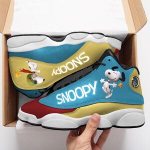 Snoopy form air jordan 13 sneakers Hot gift for men women PEA20014