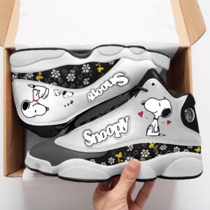Snoopy form air jordan 13 sneakers Hot gift for men women PEA20015