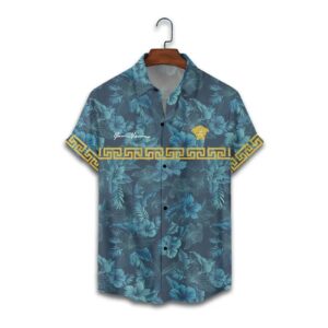 Gianni Versa.ce natural luxury brand premium fashion hawaii shirt for men PEA31213