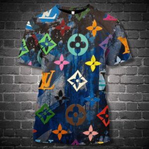 Limited LV Luxury Brand Unisex T-Shirt Gift Hot 2025 PEA31297