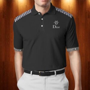 Men’s Polo Shirt 3D – Printed Christian Dior Logo 3D – Max4423