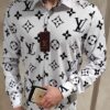Limited LV Long Sleeve Button Shirt for Men Hot 2025 Max07217