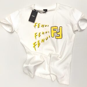 New Arrival Fendi Luxury Brand Unisex T-Shirt Gift Hot 2025 PEA31708