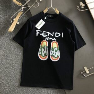 New Arrival Fendi Luxury Brand Unisex T-Shirt Gift Hot 2025 PEA31710