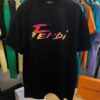New Arrival Fendi Luxury Brand Unisex T-Shirt Gift Hot 2025 PEA31713