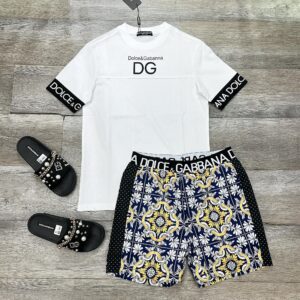 New Arrival D&G Brand Combo T-shirt + Short Gift Hot 2025 ARM1414