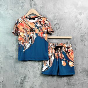 New Arrival D&G Brand Combo T-shirt + Short Gift Hot 2025 PEA31794