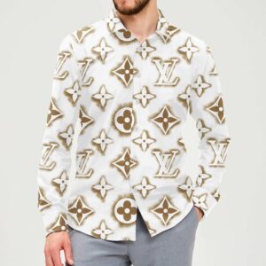 New Arrival LV Long Sleeve Button Shirt for Men Hot 2025 PEA31830