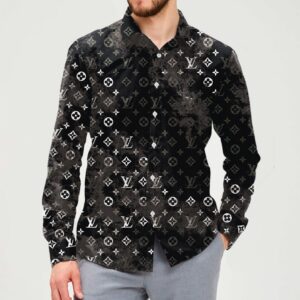 New Arrival LV Long Sleeve Button Shirt for Men Hot 2025 PEA31832