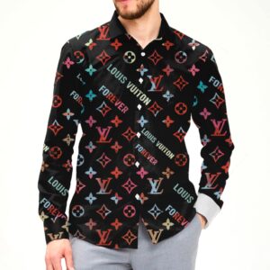 New Arrival LV Long Sleeve Button Shirt for Men Hot 2025 PEA31842