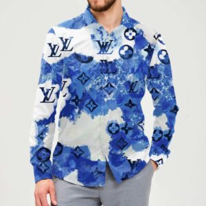 New Arrival LV Long Sleeve Button Shirt for Men Hot 2025 PEA31843
