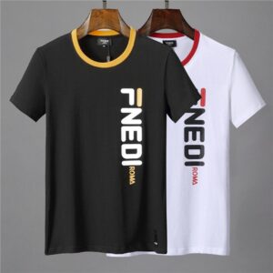 New Arrival Fendi Luxury Brand Unisex T-Shirt Gift Hot 2025 PEA31872